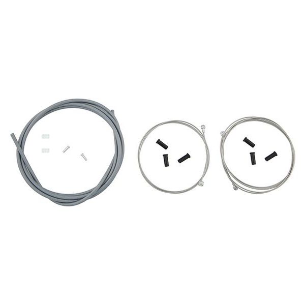 Brakecab. Set Neostop+ Steel Fr+Rear Compl grey