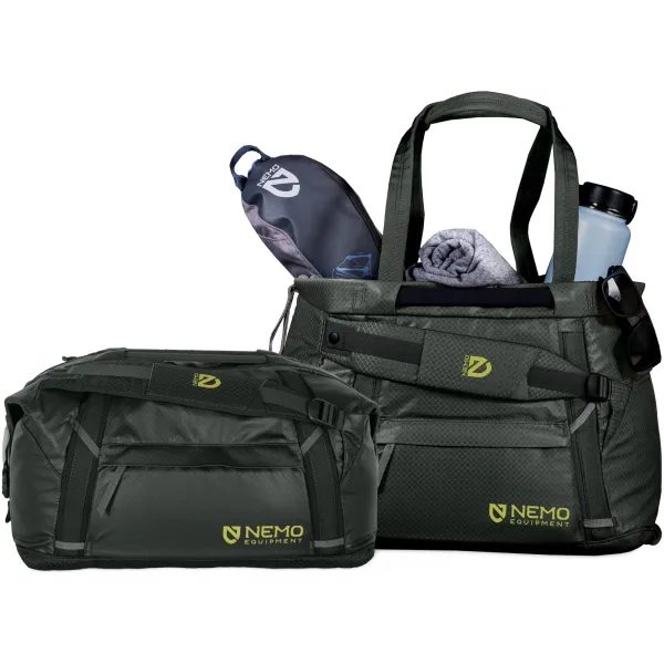 Double Haul Convertible Duffel 30L Black