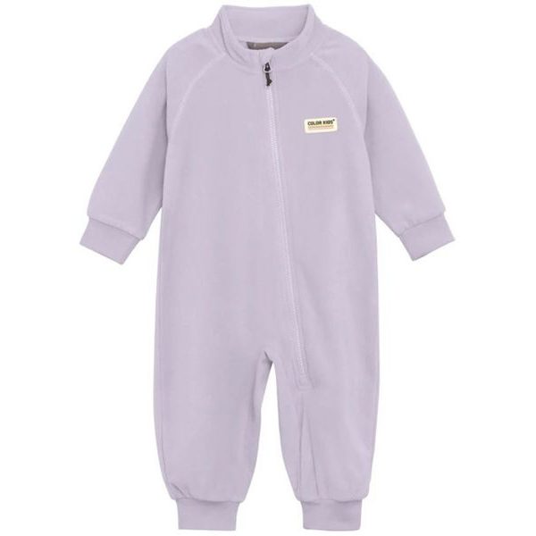 Baby Fleece Suit-Languid Lavender