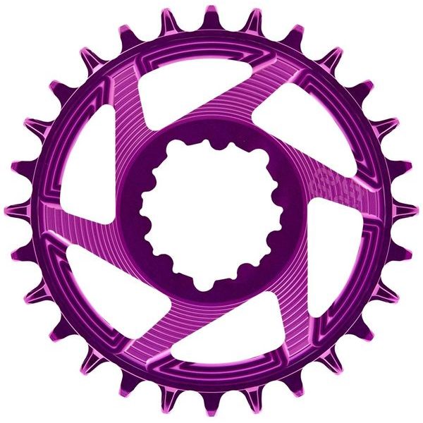 Helix R Guidering | SRAM™ DM | 28T | 3mm Offset | Eggplant