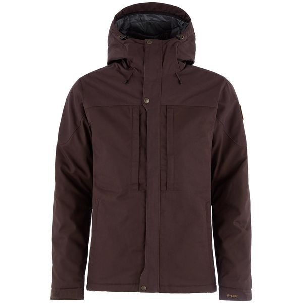 Skogsö Padded Jacket M Black Oak