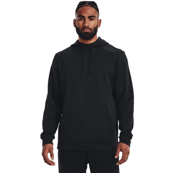 UA Armour Fleece Hoodie, Black
