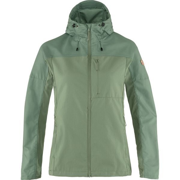 Abisko Midsummer Jacket W Jade Green-Patina Green