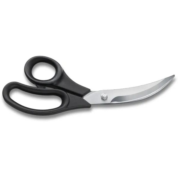 Nůžky na drůbež a mořské plody, 25 cm, černé