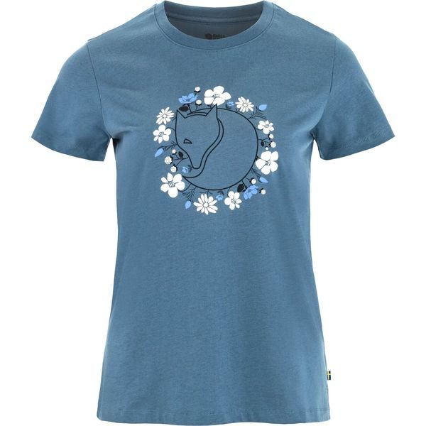 Fjällblomster Fox T-shirt W Dawn Blue