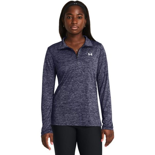 Tech 1/2 Zip- Twist-BLU/GRE
