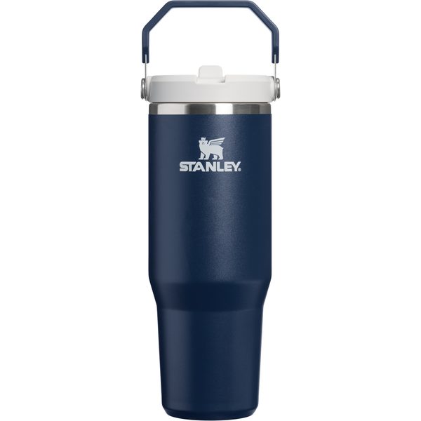 IceFlow™ Flip Straw 2.0 Tumbler 890 ml Dark Navy
