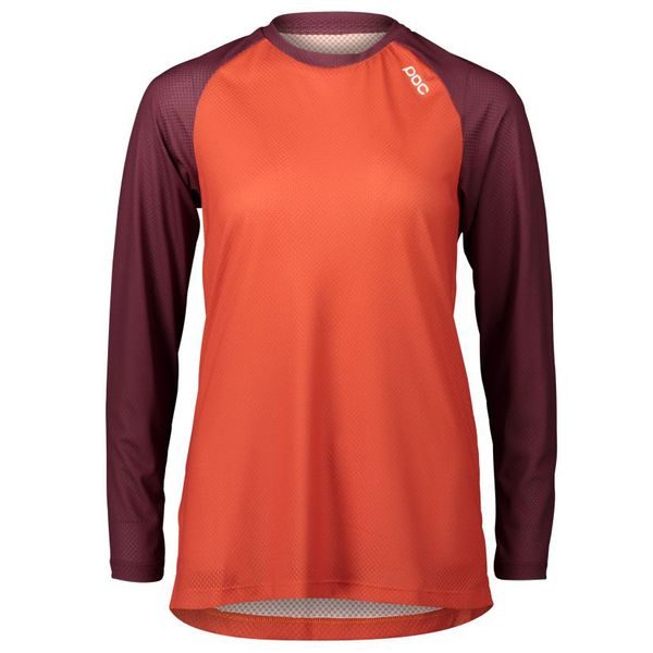 W's MTB Pure LS Jersey, Propylene Red/Agate Red