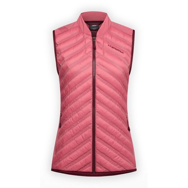 Alya Vest W Rosebay/Redwood