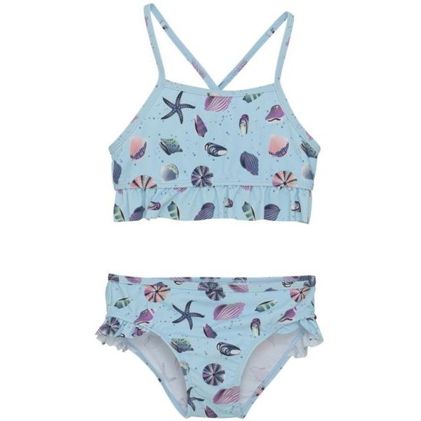 Bikini W. Frills, AOP-7148-Summer Song