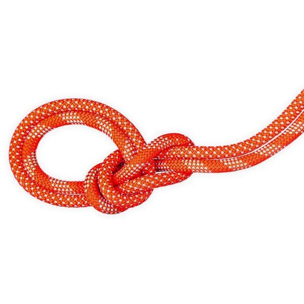 9.8 Crag Classic Rope Duodess 60m Vibrant orange-white