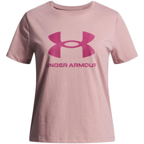 UA BIG LOGO SS-PNK