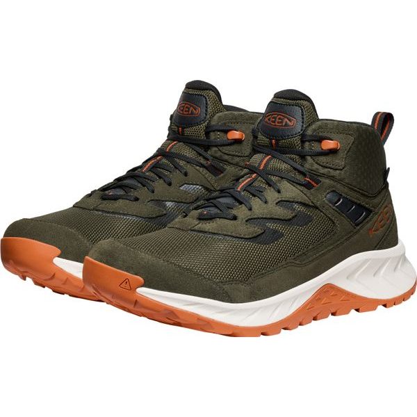 HIGHTRAIL MID WP MEN, forest night/gold flame
