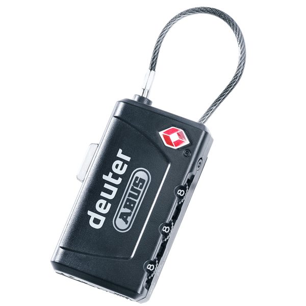 TSA Cable Lock Black