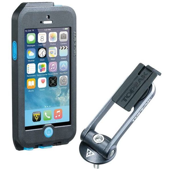 WEATHERPROOF RIDECASE pro iPhone 5 + SE černá/modrá