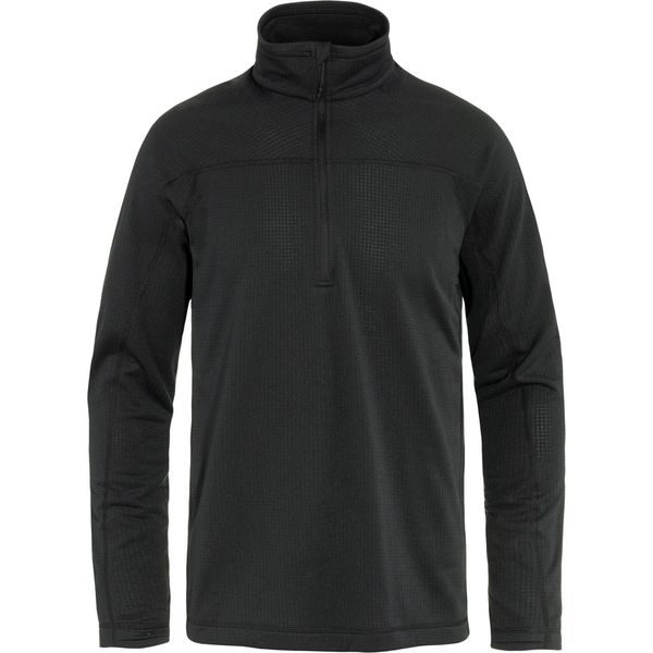 Abisko Lite Fleece Half Zip M Black