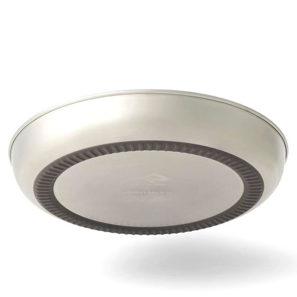 Detour Stainless Steel Plate, Beluga Black