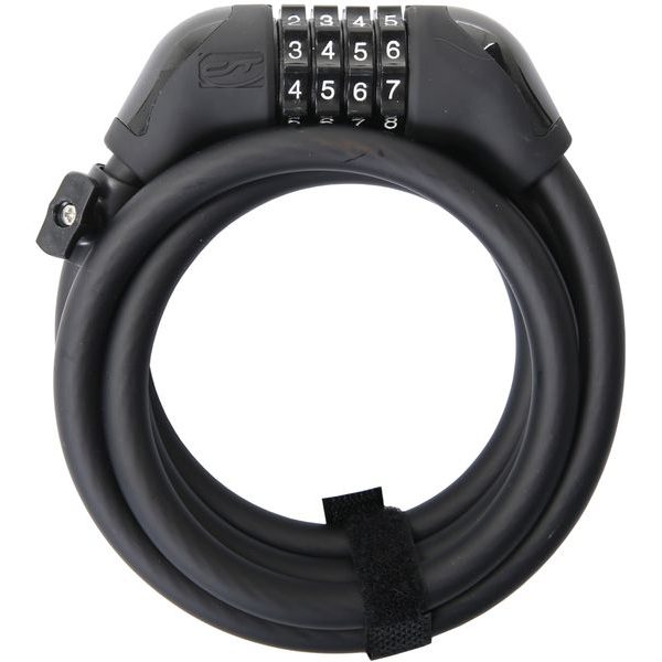 Comb.Coil.Cab.Powerloc 12mmX185cm black