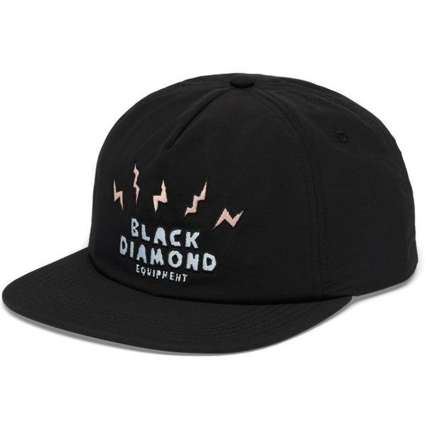 SYNTHETIC SURF HAT Black-Lightning Bolts