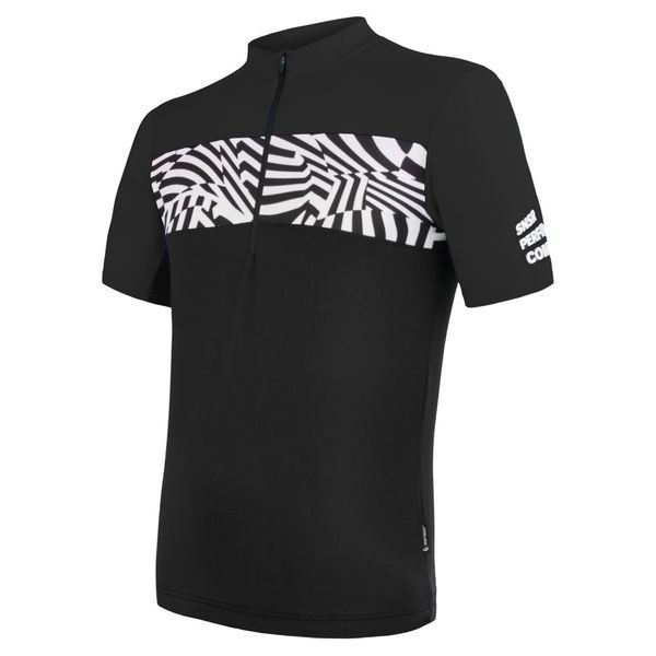 CYKLO MILES pánský dres kr.rukáv, černá