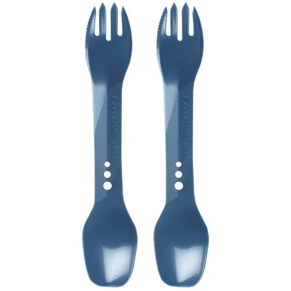 Ellipse Spork; navy blue