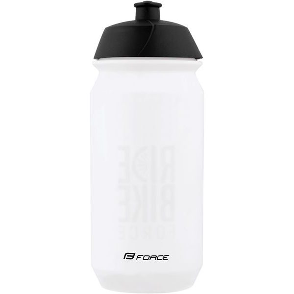 F RIDE BIKE 0,5 l, transparentní-černá