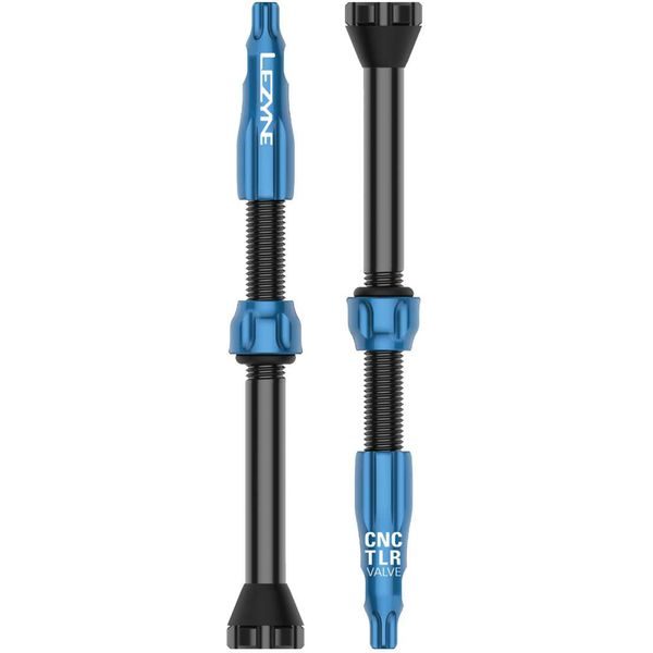 CNC TLR VALVE 60MM BLUE