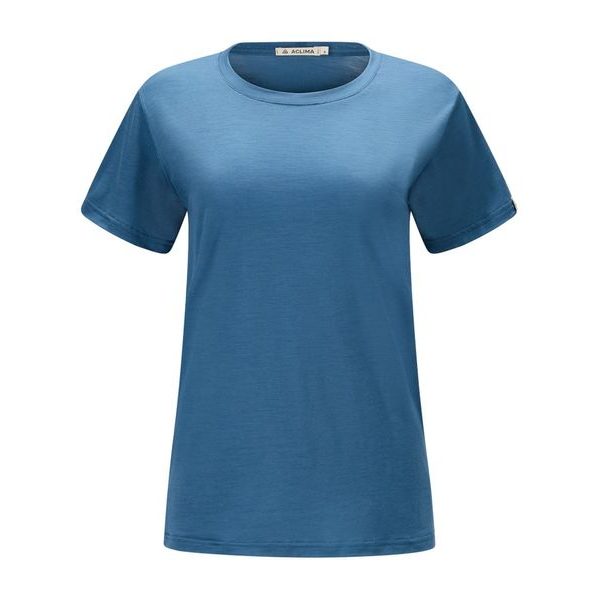 LightWool 140 classic tee W's Blue Fusion
