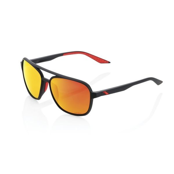 KASIA, Soft Tact Black - HiPER Red Multilayer Mirror Lens