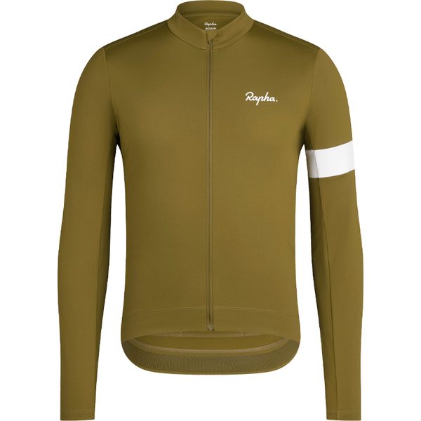 Core Thermal LS White/Forest Green