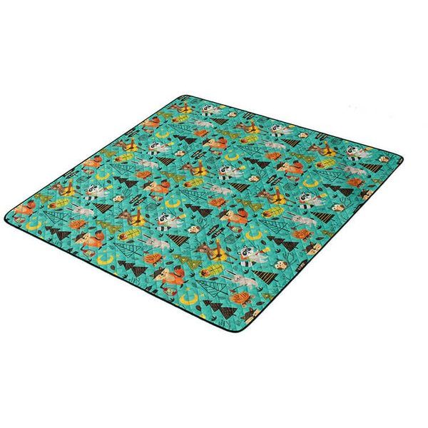Patterned picnic mat Animals