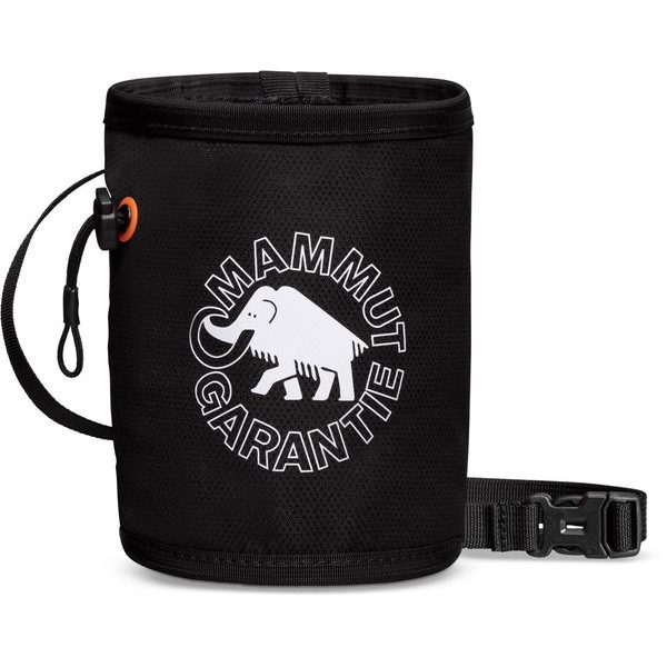 Gym Print Chalk Bag, black