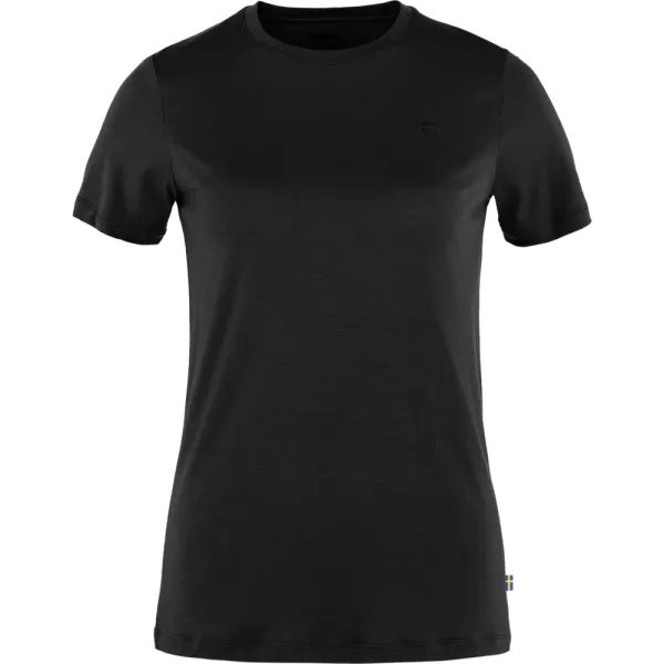 Abisko Wool SS W, Black