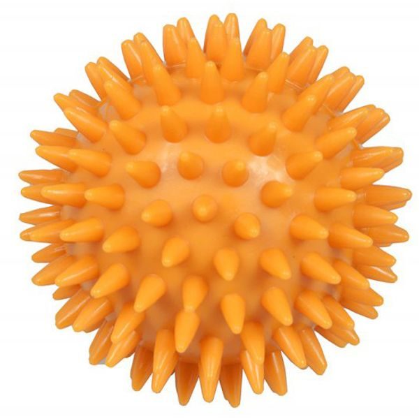 Míček masážní ježek Igel Ball s bodlinkami 7.8 cm žlutý