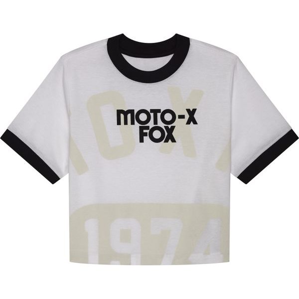 W Circa 74 Ringer Ss Tee White