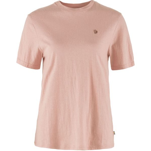 Hemp Blend T-shirt W Chalk Rose