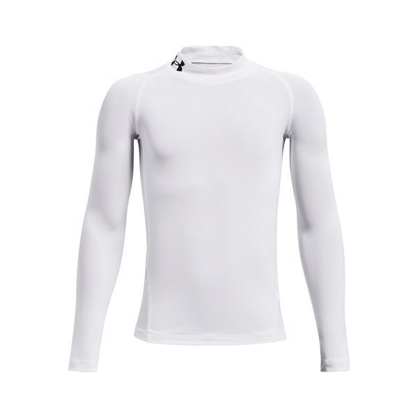 HG Armour Mock LS-WHT