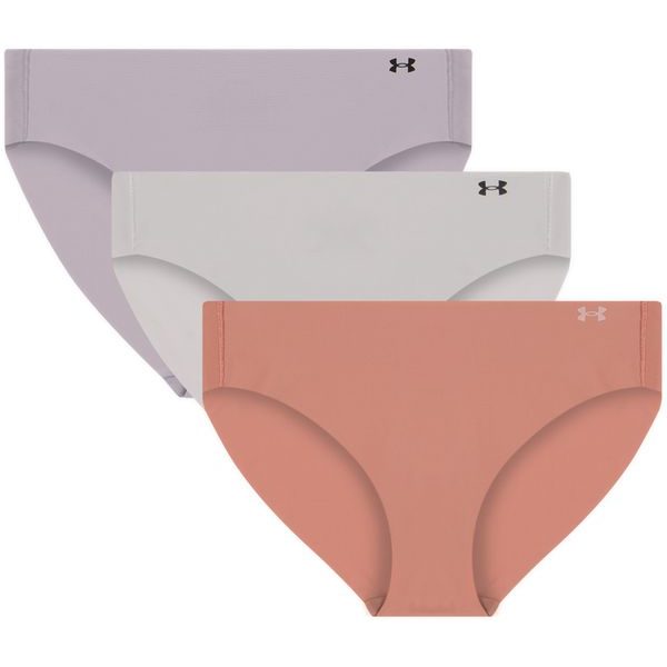 UA Pure Stretch NS BKN (3ks) růžová-696