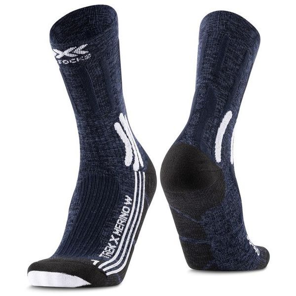 X-SOCKS® TREK X MERINO WMN Blue-White