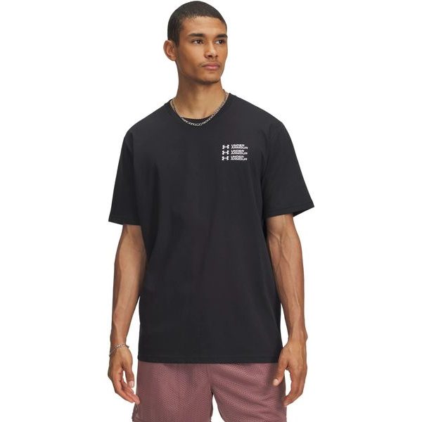 UA TRIPLE STACK LC LOGO SS-BLK