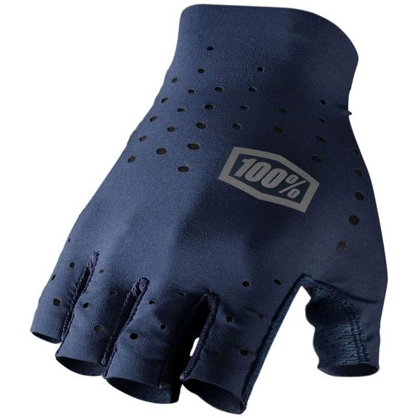 SLING Bike Short Finger Gloves Navy
