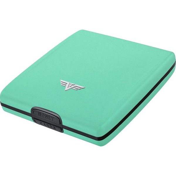 Money & Cards BELUGA - leather Turquoise