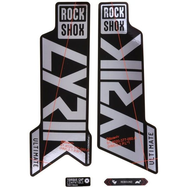 11.4018.105.048 - ROCKSHOX AM DECAL LYRIK ULT 27/29 GPLRF/GLB