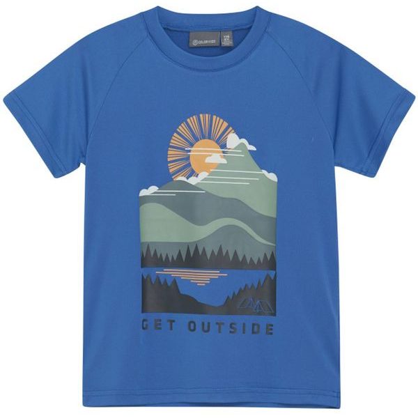 Boys T-shirt W. Print - S/S-7556-Campanula