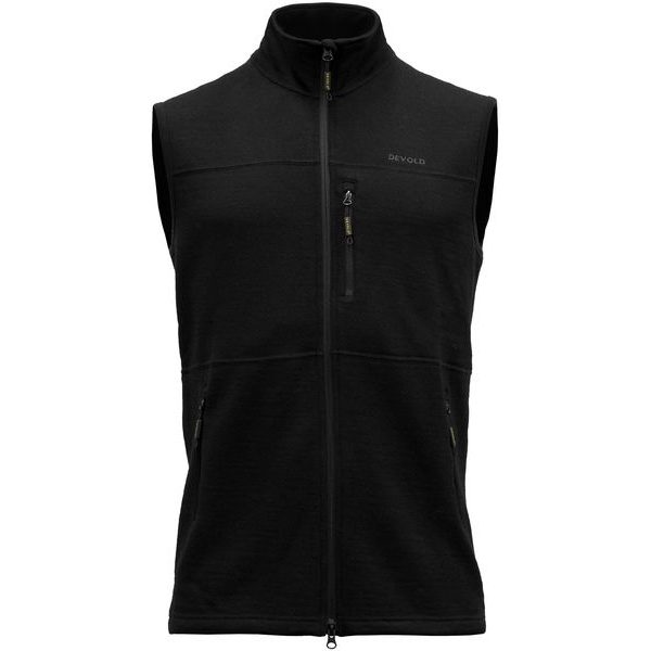 Thermo Wool Vest Man, Caviar