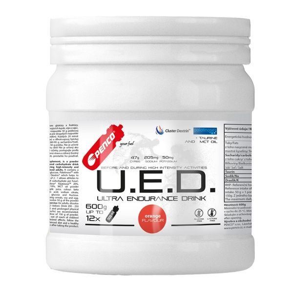 Ultra Endurance Drink, dóza, 600 g pomeranč