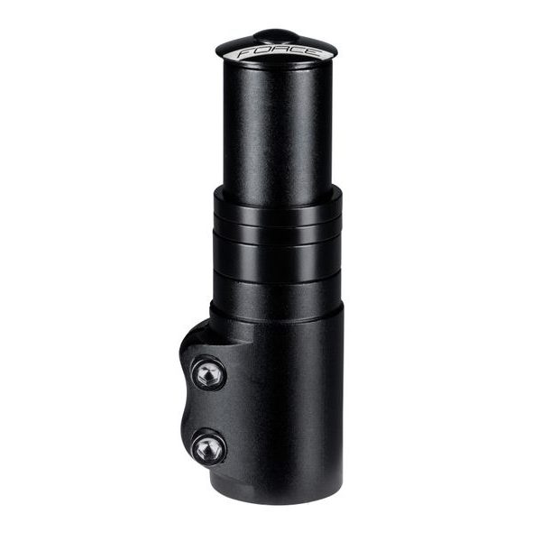 F ECO-nástavec vidlice 11/8''Al, črn. mat