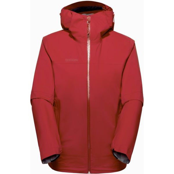 Ducan HS Hooded Jacket Women dark mammut red