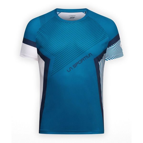 Flow T-Shirt M Lake/Chalk