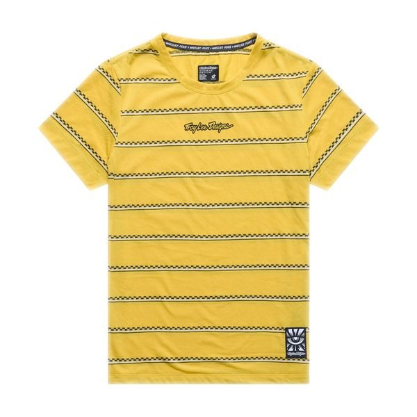 LILIUM RIDE TEE CHECKED OUT BUTTER